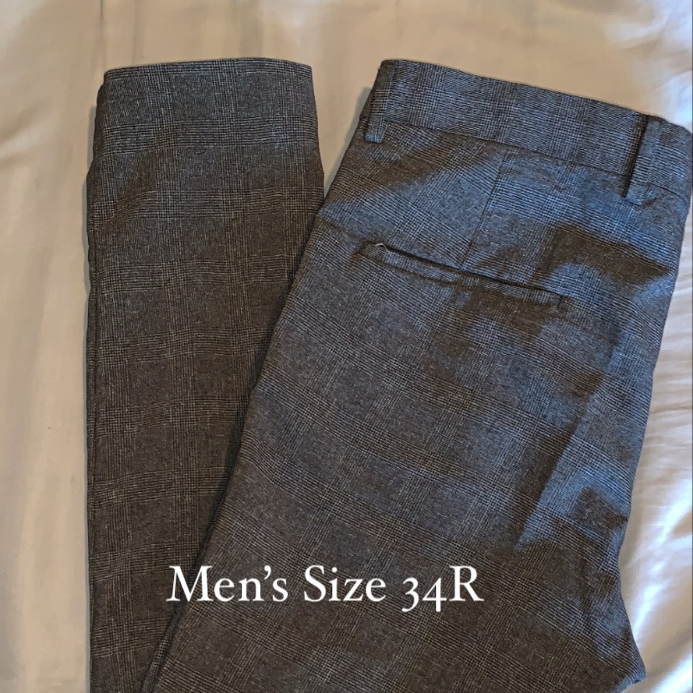 Plaid Dress Pants